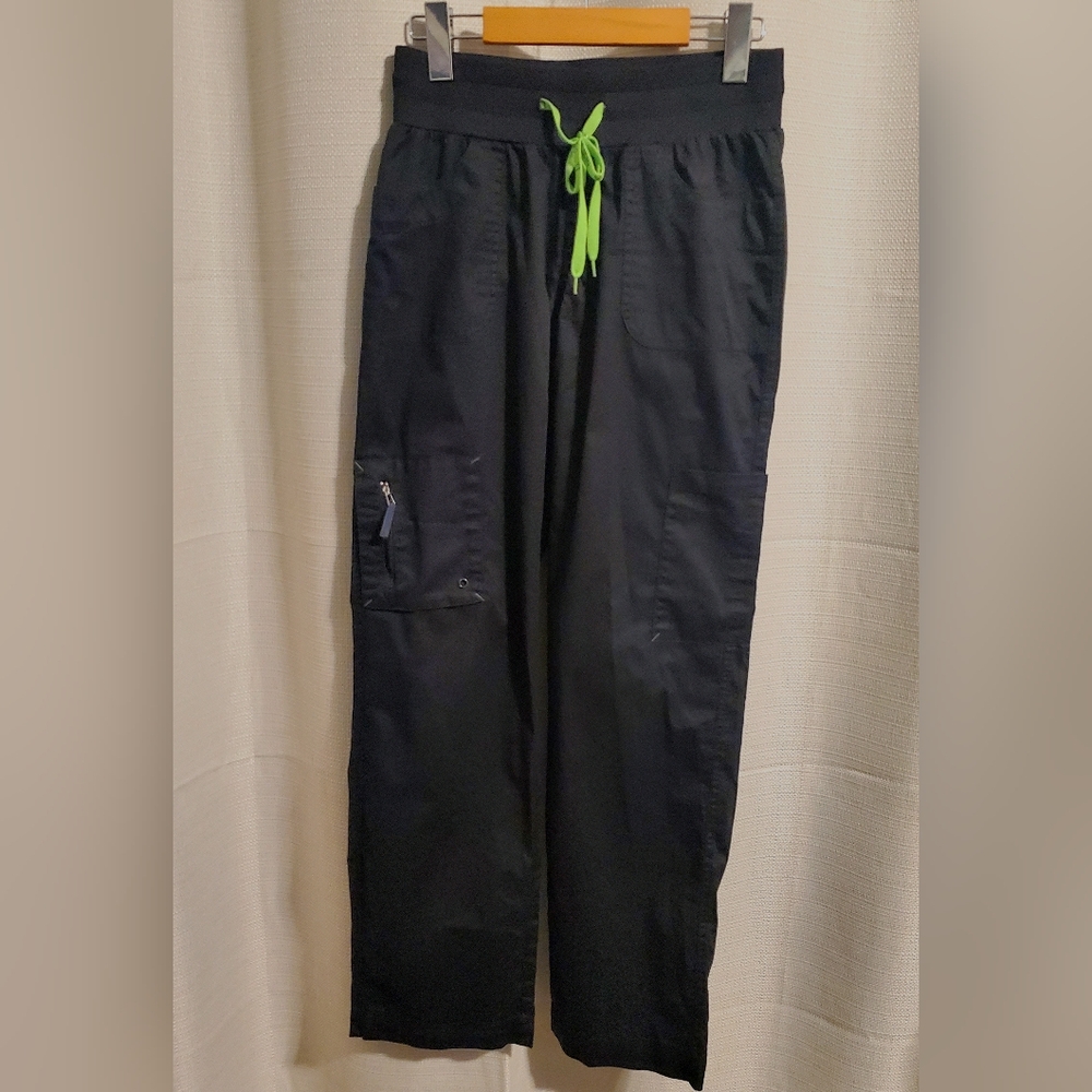 (4/$20) Health Pro Black Women's Scrub Bottoms